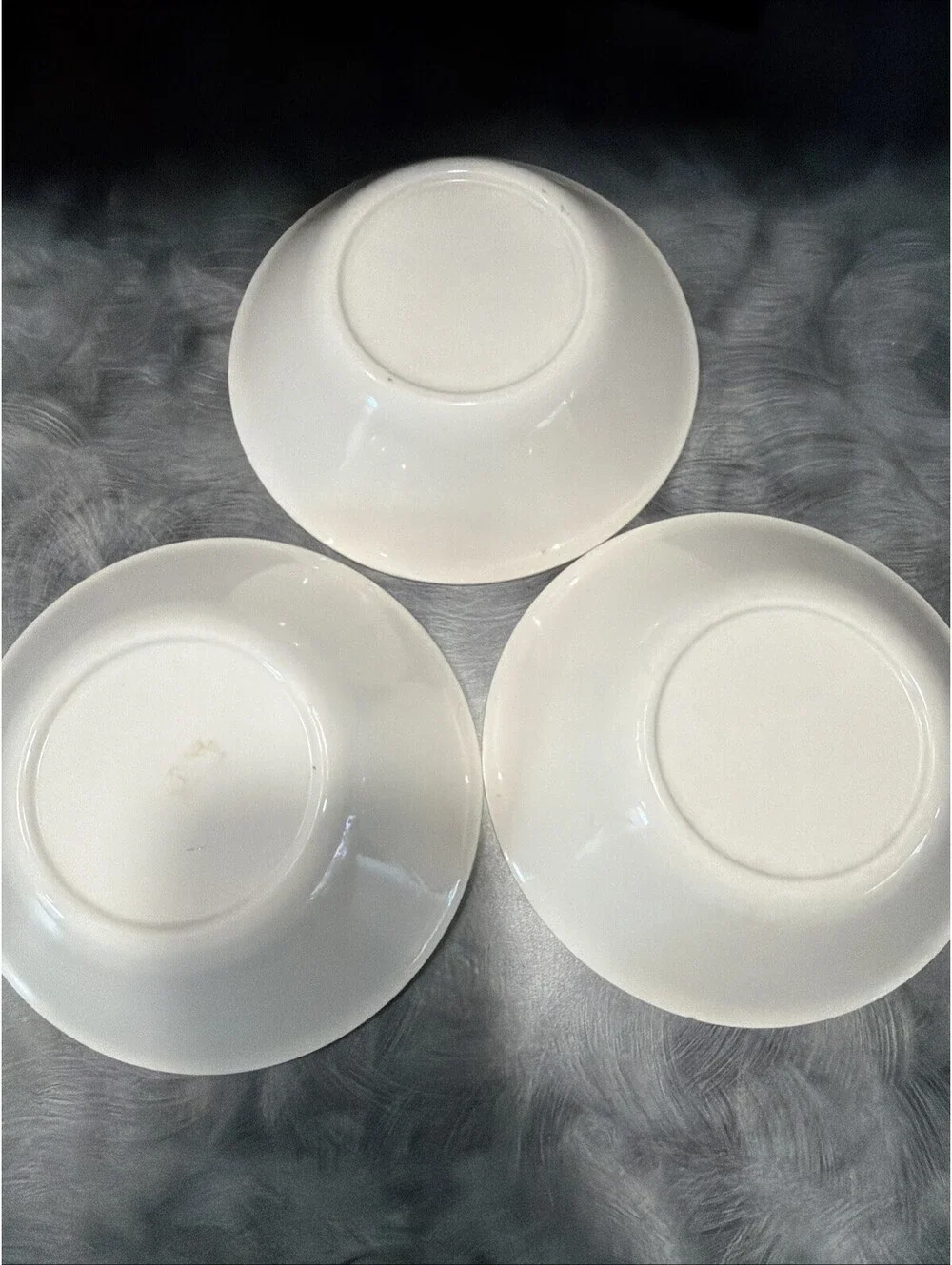 Vintage Stoneware Bowl Set 3 Brown Yellow Stripe Retro Diner Style Soup Cereal